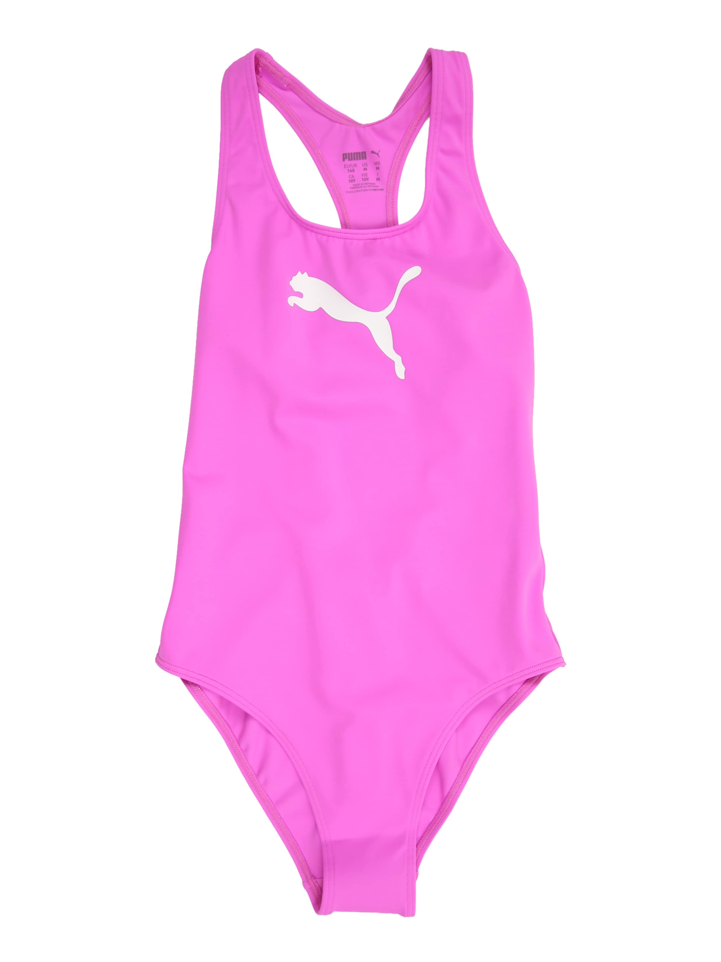 PUMA Badeanzug in Lila: Vorderseite