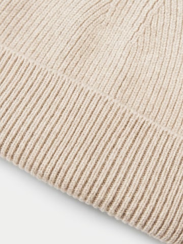 GOBI Cashmere Mütze 'Ribbed Chunky Beanie'‌‌‌‌‌‌‌‌‌ in Beige