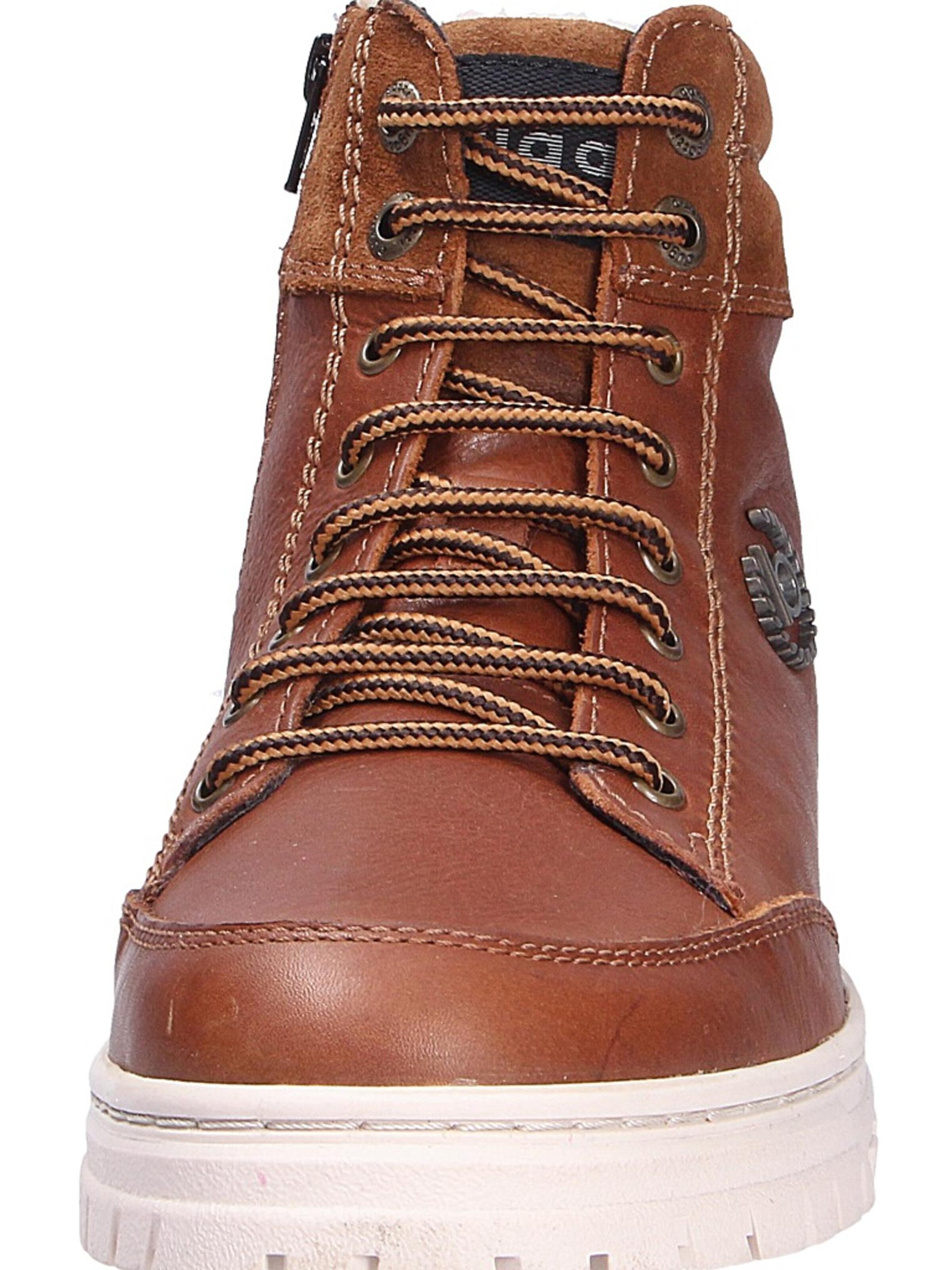 bugatti Lace-Up Boots in Brown
