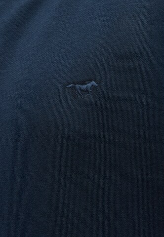 MUSTANG Sweatjacke in Blau