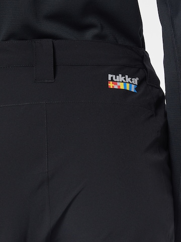 Rukka Normální Outdoorové kalhoty 'PELTTARI' – černá