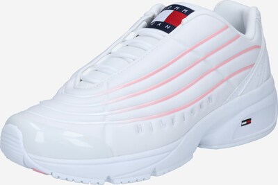 Tommy Jeans Låg sneaker i mörkblå / ljusrosa / röd / vit, Produktvy
