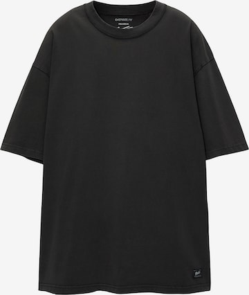 Pull&Bear Shirt in Grijs: voorkant