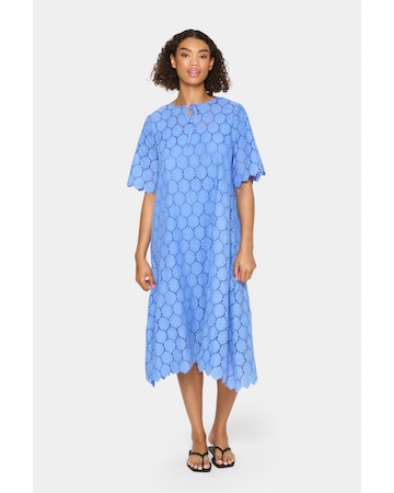 SAINT TROPEZ Jurk 'Zoja' in Blauw