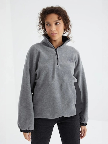 Giacca di pile di Tommy Life in grigio