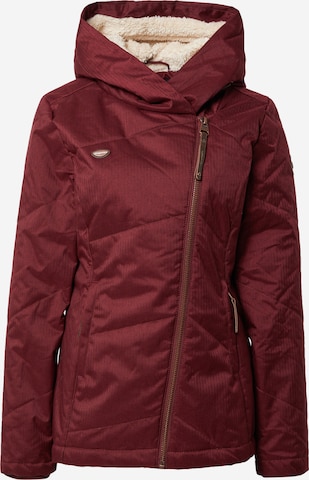 Ragwear Between-Season Jacket 'GORDON' in Red: front