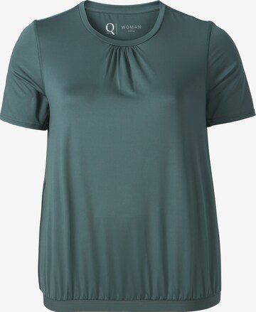 Q by Endurance Shirt 'NELLA' in Groen: voorkant