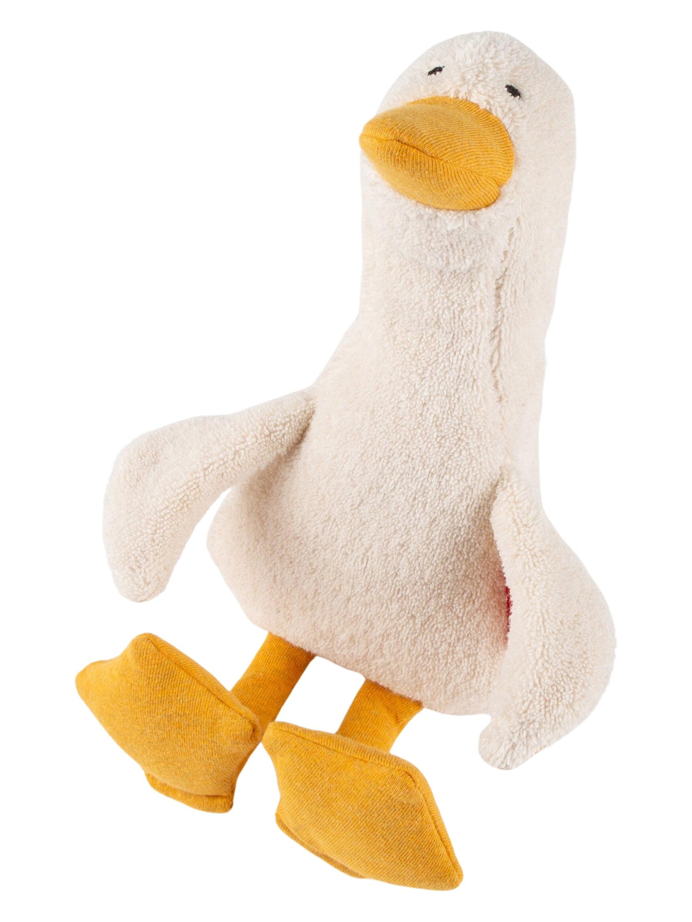 SIGIKID Kuscheltiere 'Kuscheltier Ente Natural Friends'‌‌ in Weiß