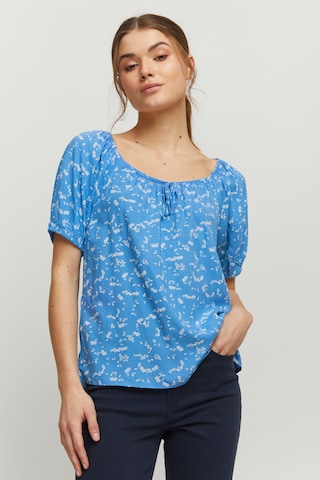 b.young Blouse 'JOELLA' in Blauw: voorkant