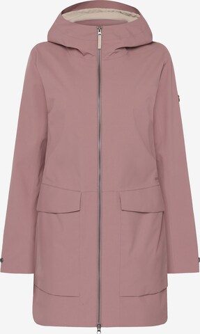 Veste outdoor Didriksons en rose : devant