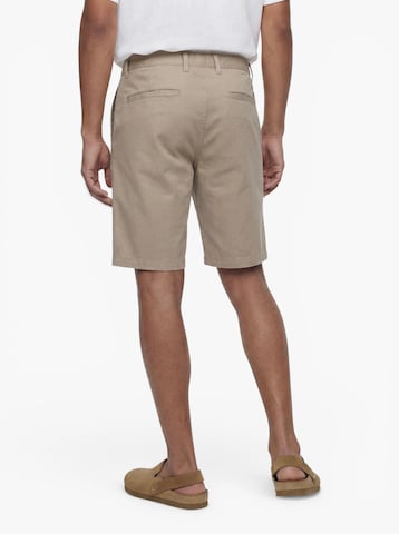 Slimfit Pantaloni eleganți 'SLHPOUL' de la SELECTED pe bej