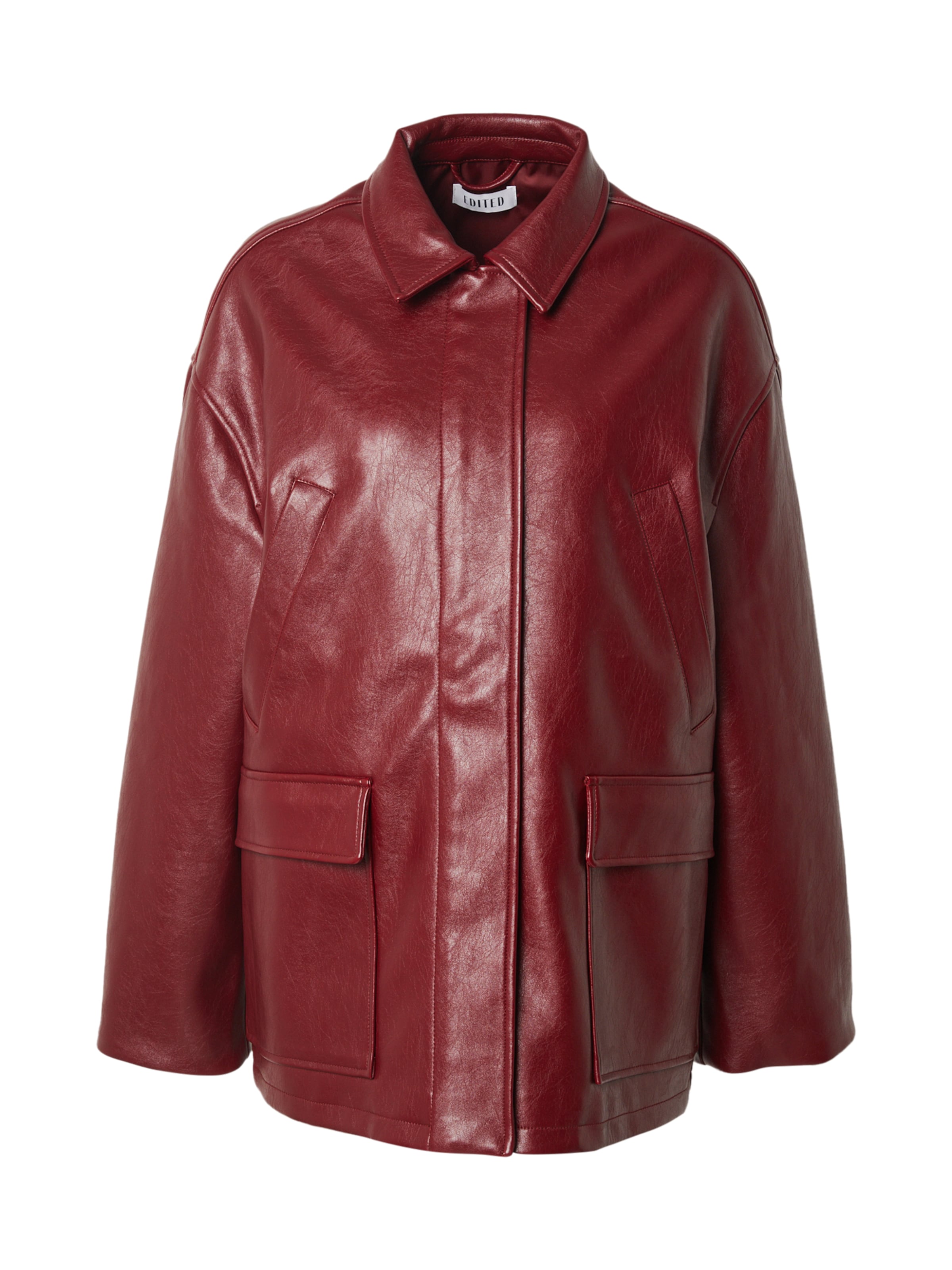 EDITED Преходно яке 'Carin' в червено: отпред