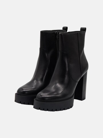 PINKO - Botas 'PINKO CLARA 01 ANKLE BOOT CALF LEATHER Scarpe' en negro