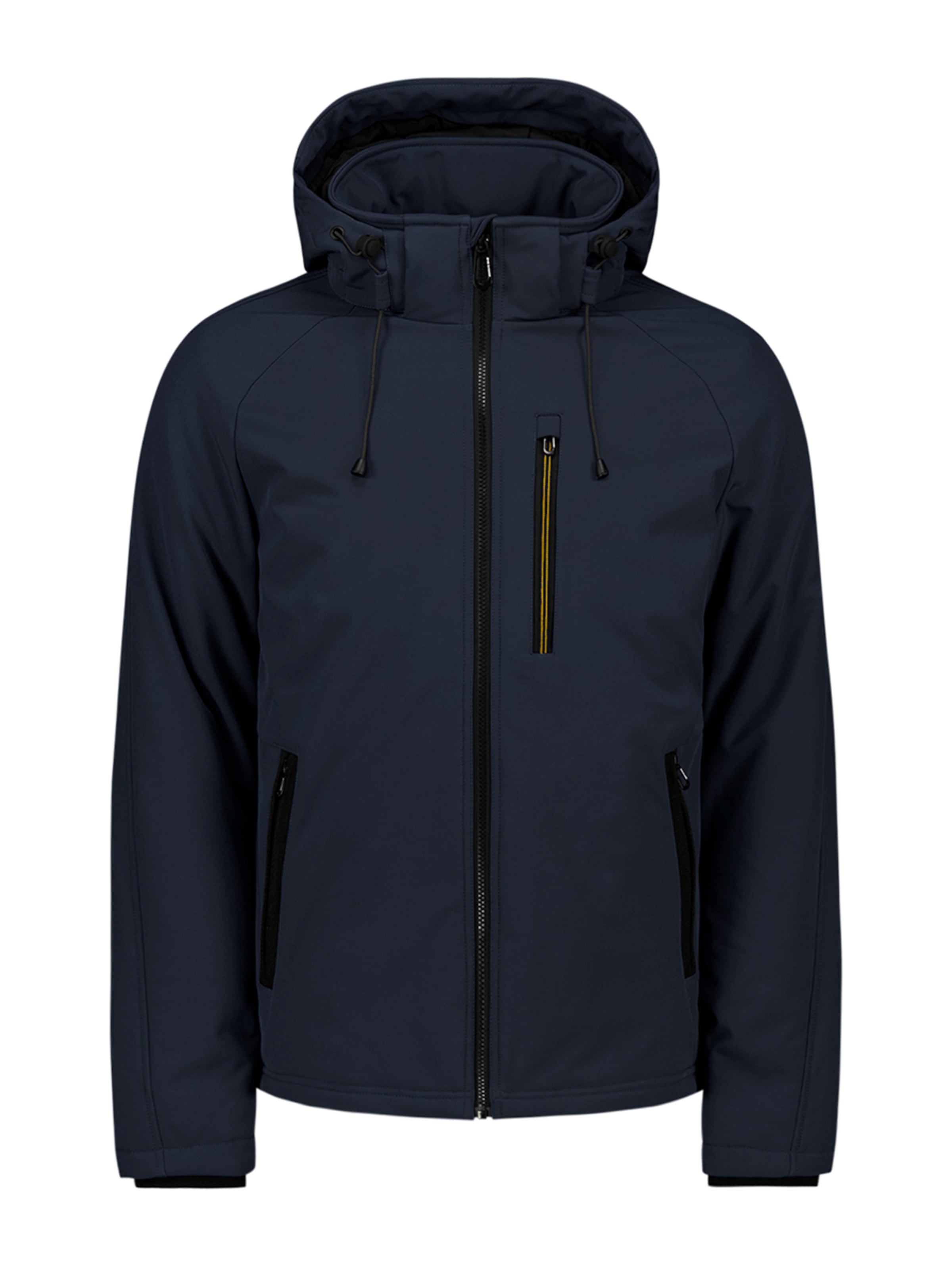 No Excess Functionele jas in Blauw: voorkant