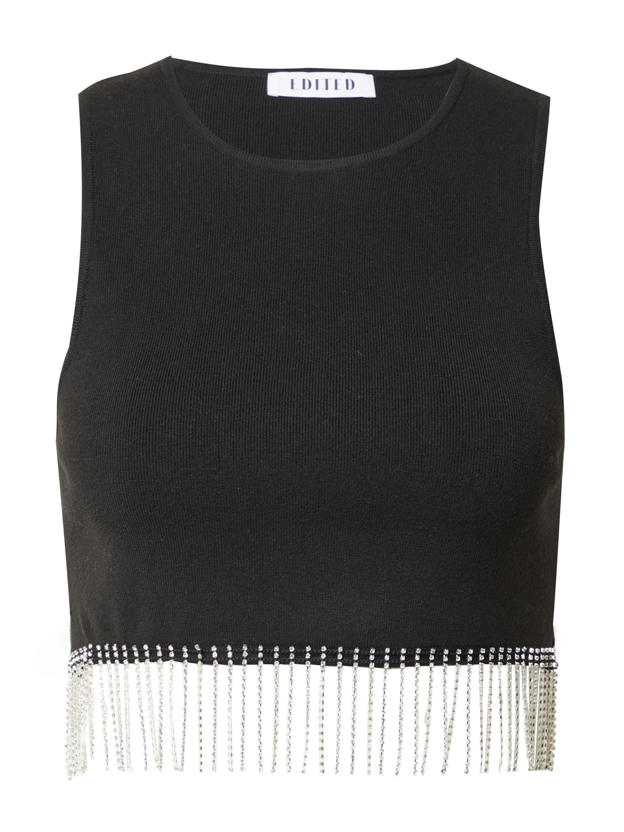 EDITED - Top 'Mia' en negro: frente