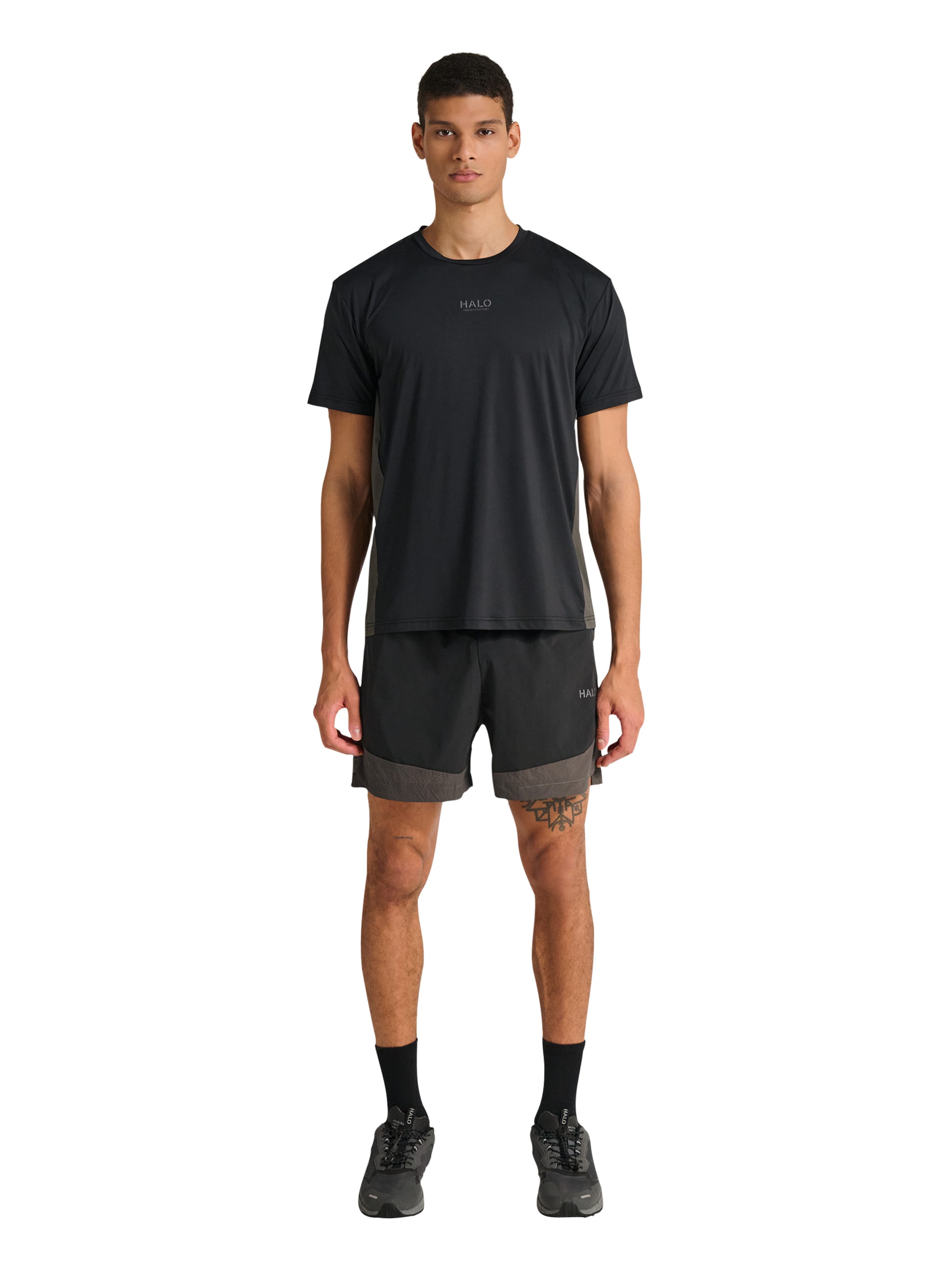 HALO Shirt in Schwarz