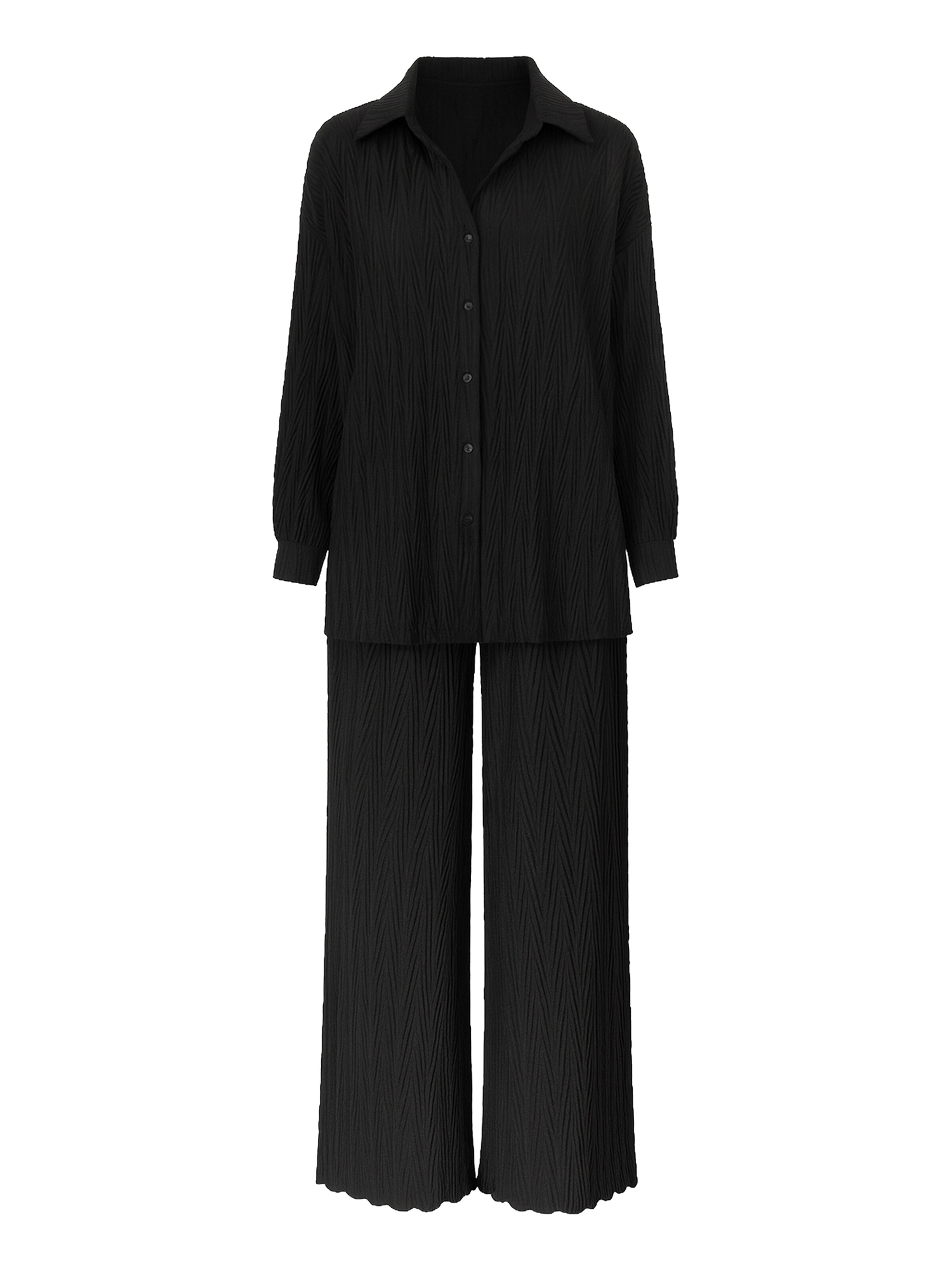 Elara Buksedragt i sort: forside