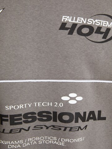 Bershka Sweatshirt in Grau
