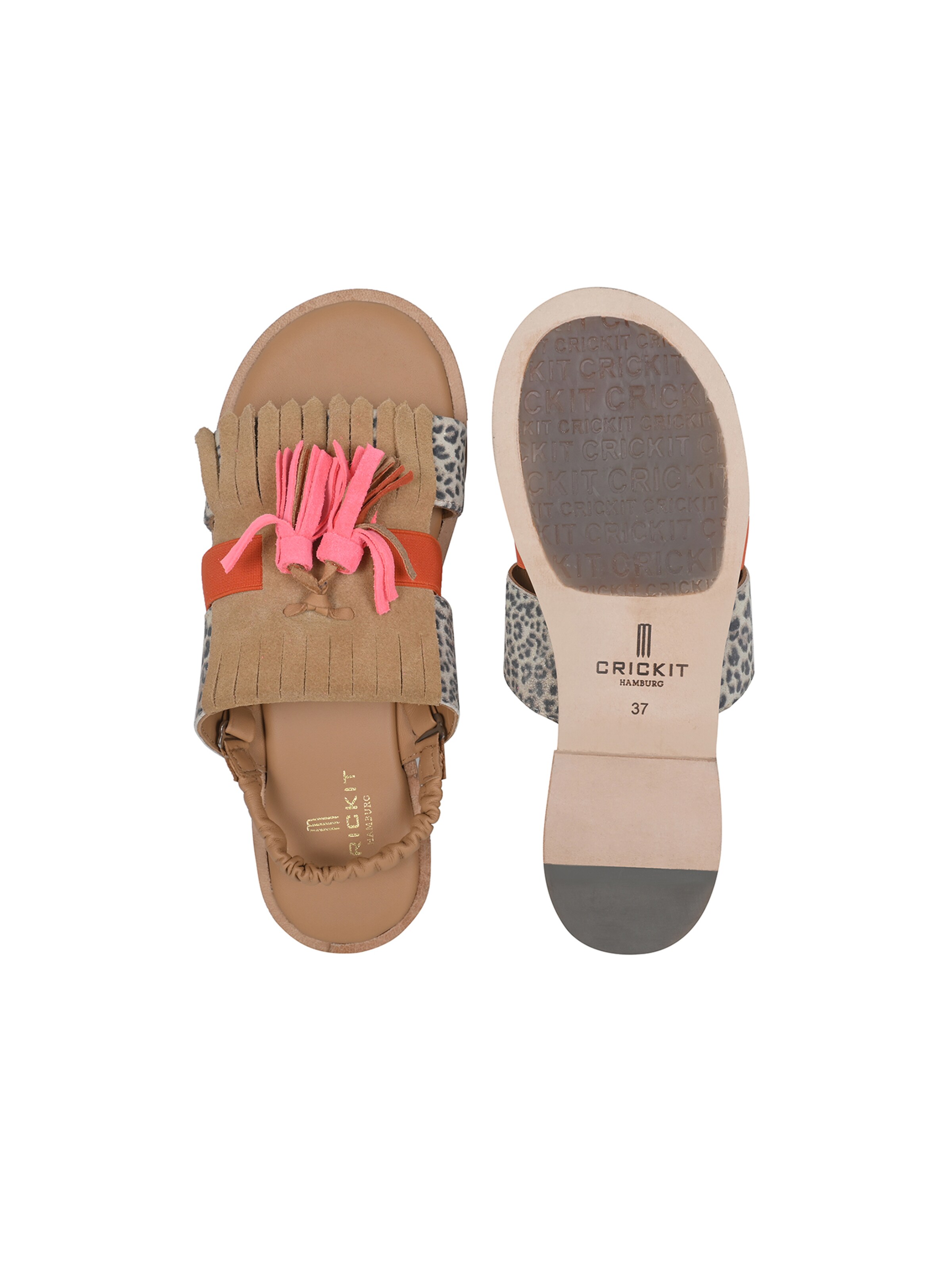 Crickit Sandalen met riem ' ROJA ' in Beige