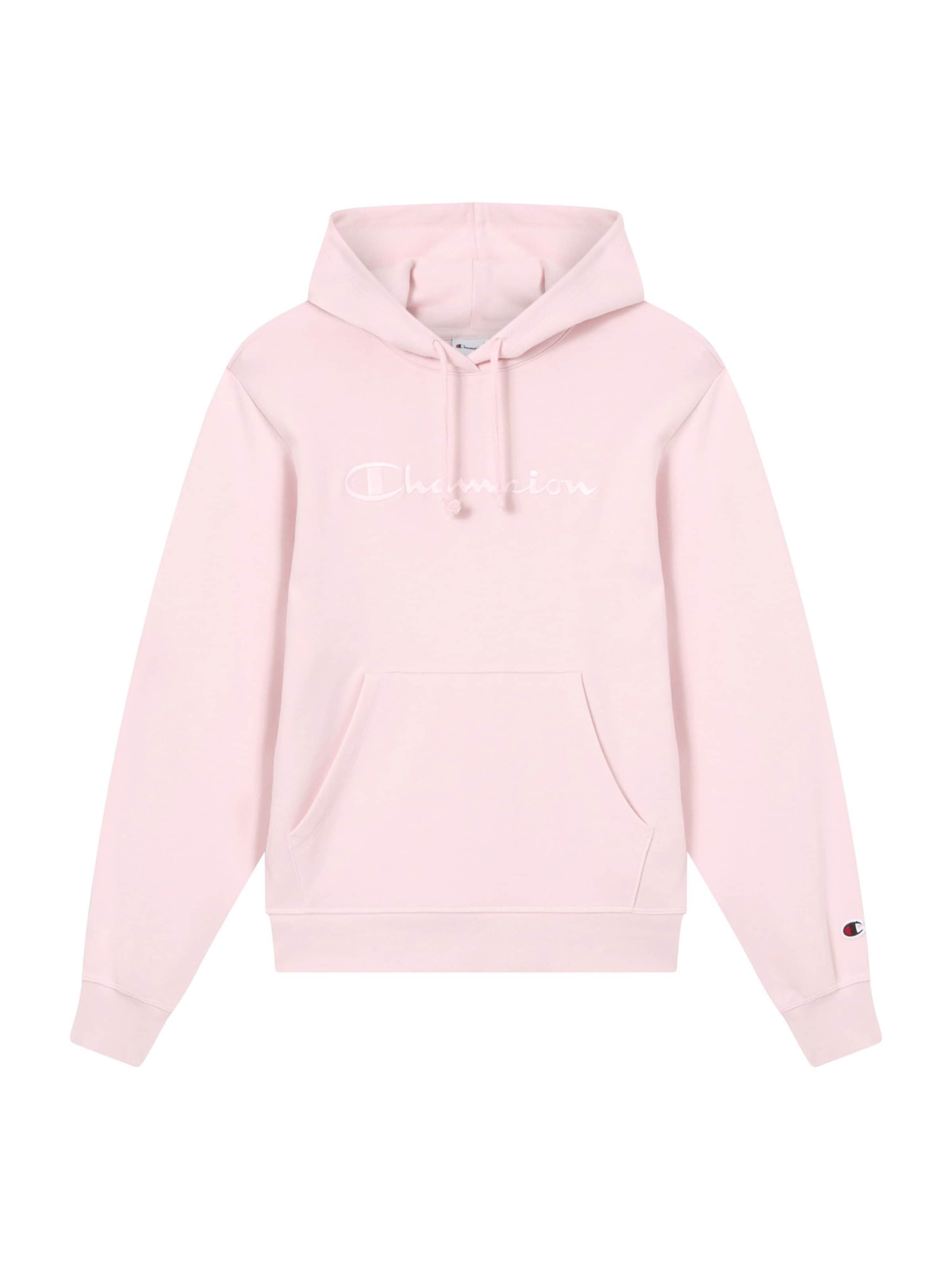 Sweat-shirt Champion Authentic Athletic Apparel en rose : devant