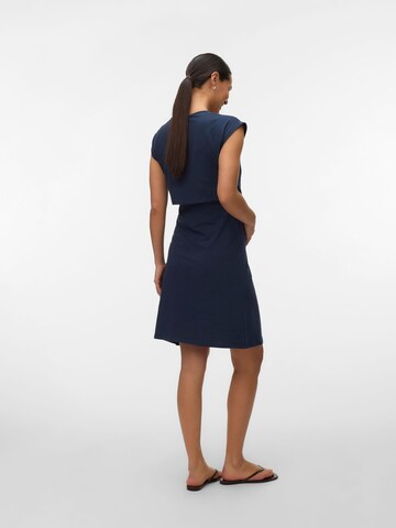 MAMALICIOUS Kleid 'MLSkye' in Blau