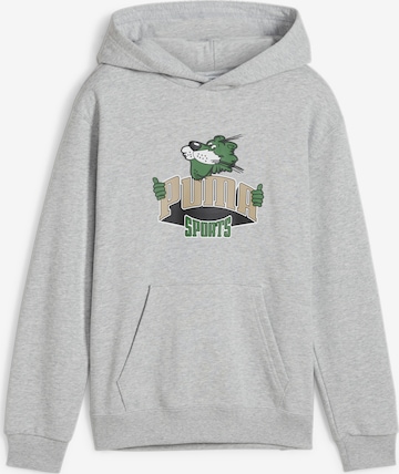 PUMA Sweatshirt in Grijs: voorkant