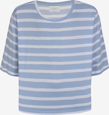 D-XEL T-shirt i blå: framsida