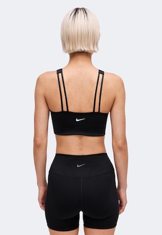 NIKE Μπουστάκι Αθλητικό σουτιέν σε μαύρο: πίσω