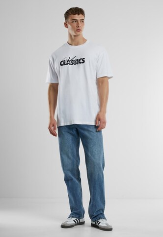 Urban Classics - Camiseta 'Cursive Bold' en blanco