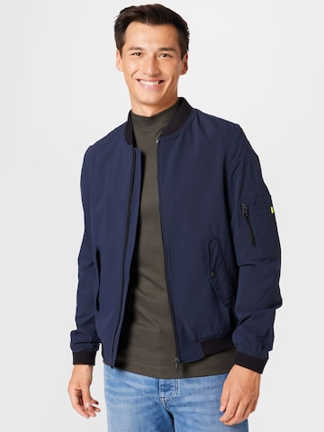 CINQUE Between-season jacket 'FIGHT' in Blue: front