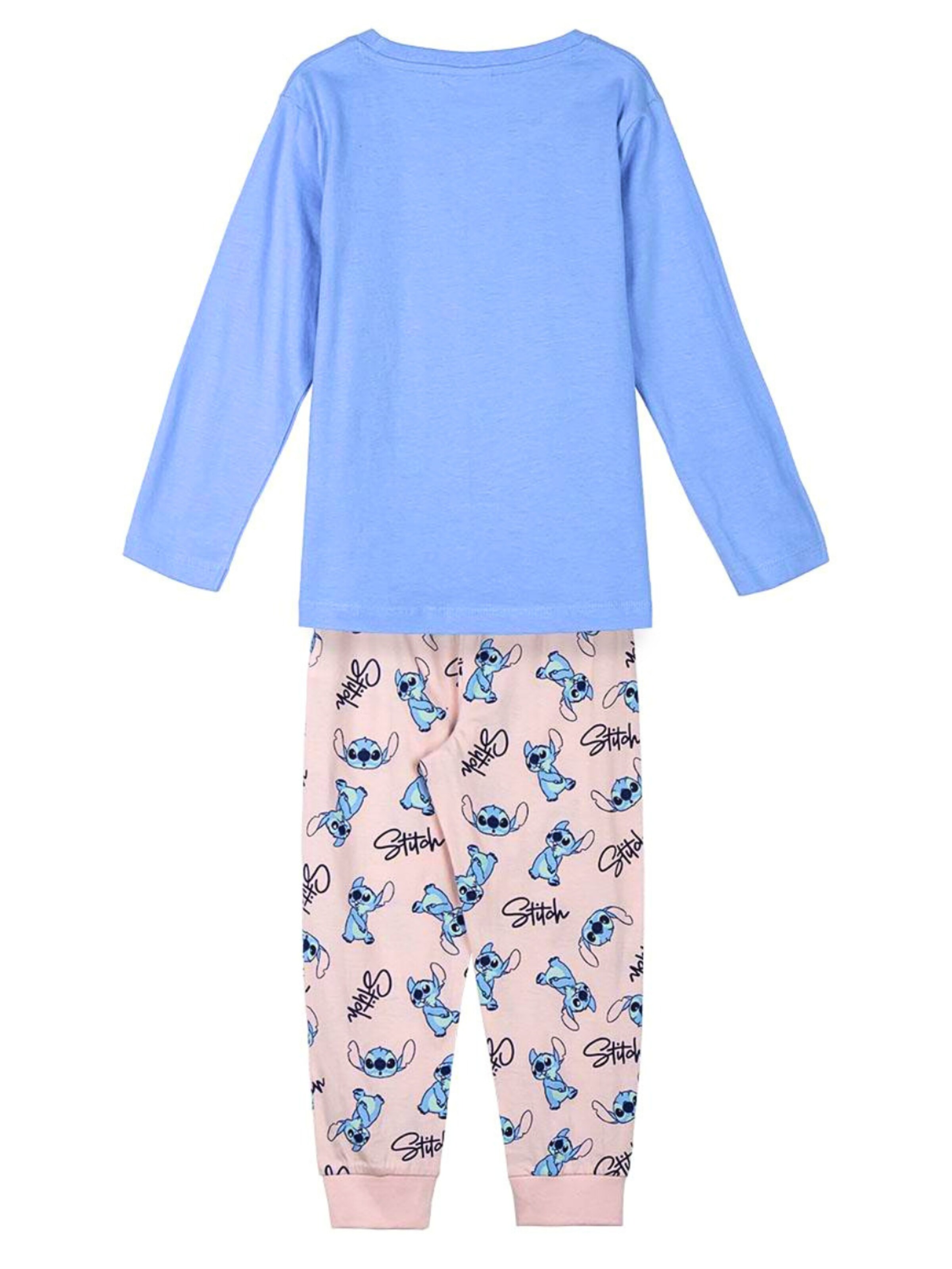 Cerdá Nachtkledij 'Disney Stitch Pyjama Girls Set' in Blauw