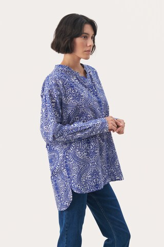 Part Two Bluse 'Emilda' in Blau