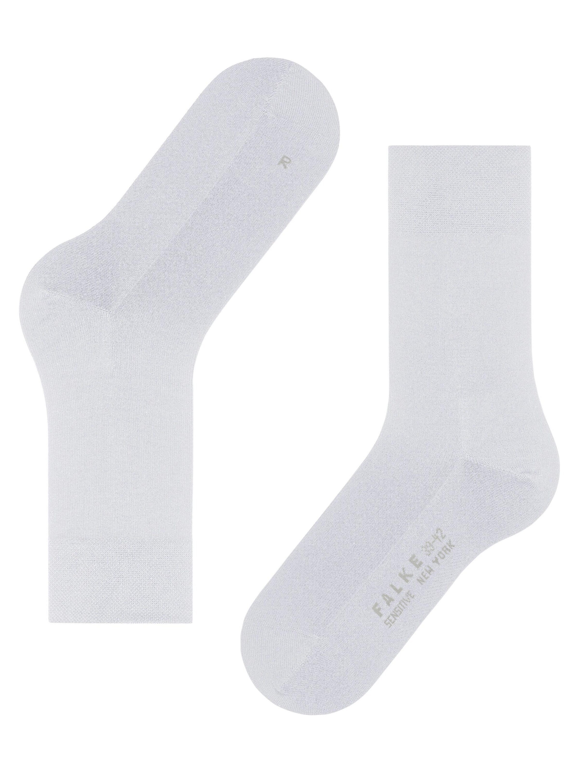 FALKE Socks 'Sensitive New York' in White