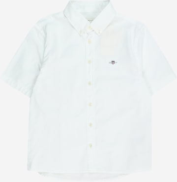 GANTRegular Fit Košulja 'OXFORD' - bijela boja: prednji dio