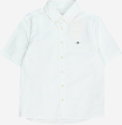 GANT Button Up Shirt 'OXFORD' in marine blue / Grey / Dark red / White, Item view