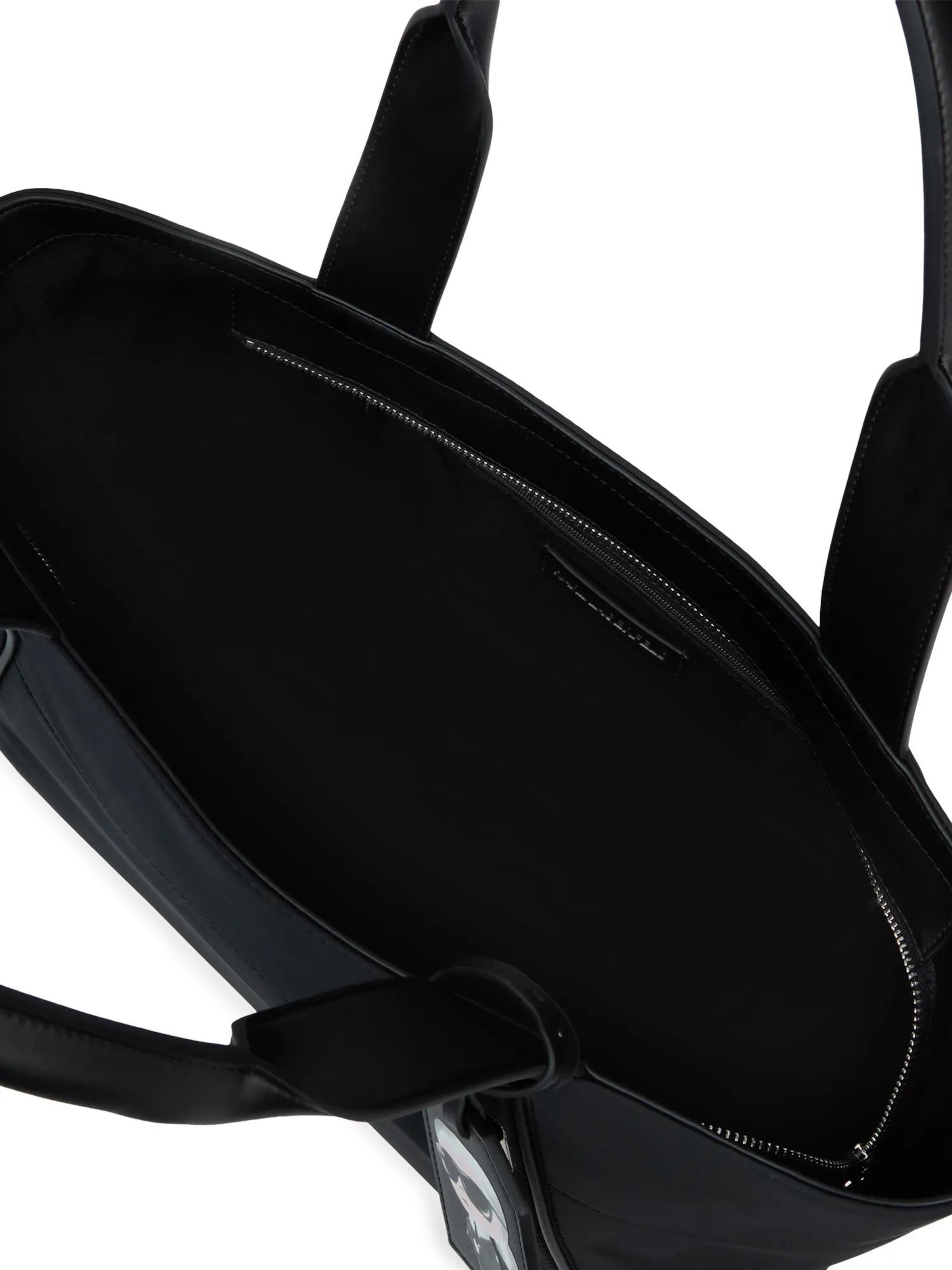 Karl Lagerfeld Shopper táska 'Ikon' - fekete