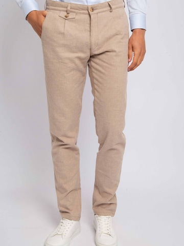 Suitable Regular Chino trousers 'Pico' in Beige: front