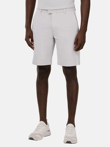 Slimfit Pantaloni chino 'B Tech' di Boggi Milano in bianco: frontale