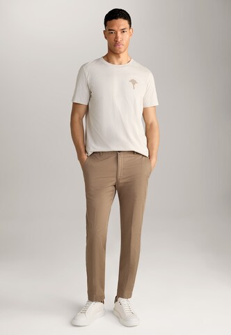JOOP! Slim fit Chino trousers 'Hank' in Brown