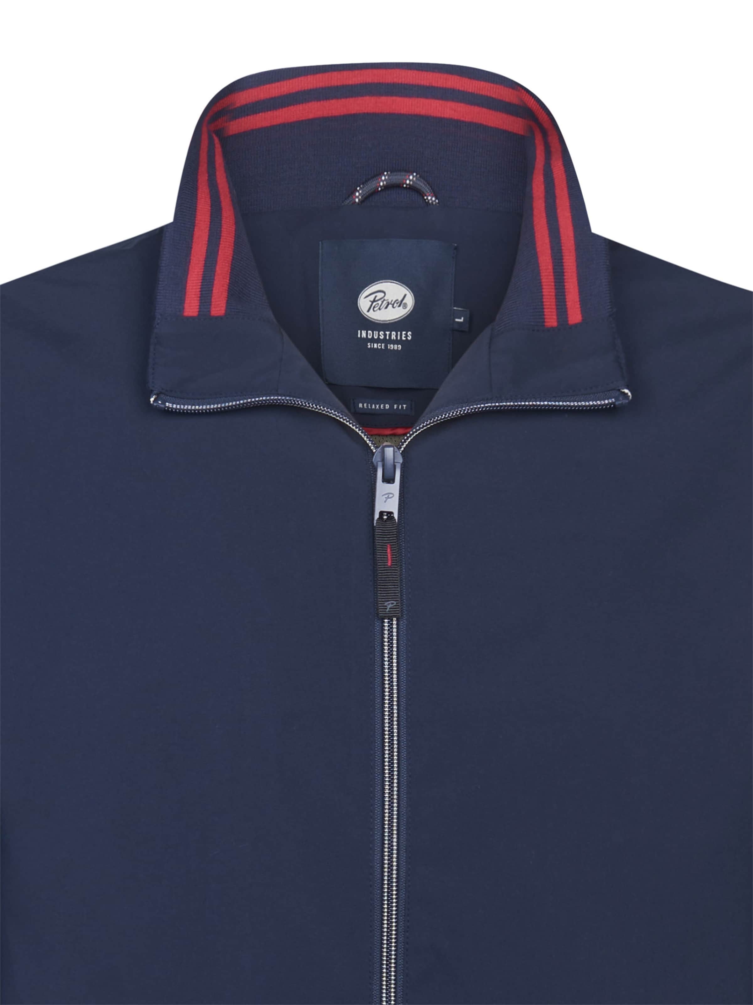 Petrol Industries Övergångsjacka i blå