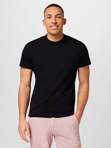 TOM TAILOR Shirt in Black: front