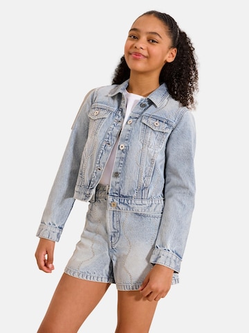 Lipsy Between-season jacket in Blue: front