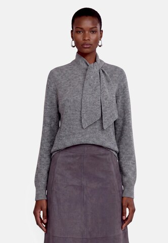 zero Sweater in Grey: front