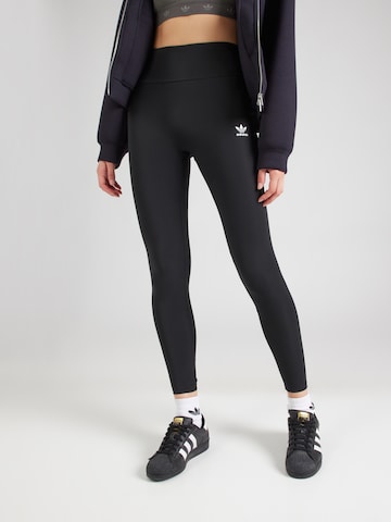 ADIDAS ORIGINALS Skinny Leggings 'ESS' in Black: front