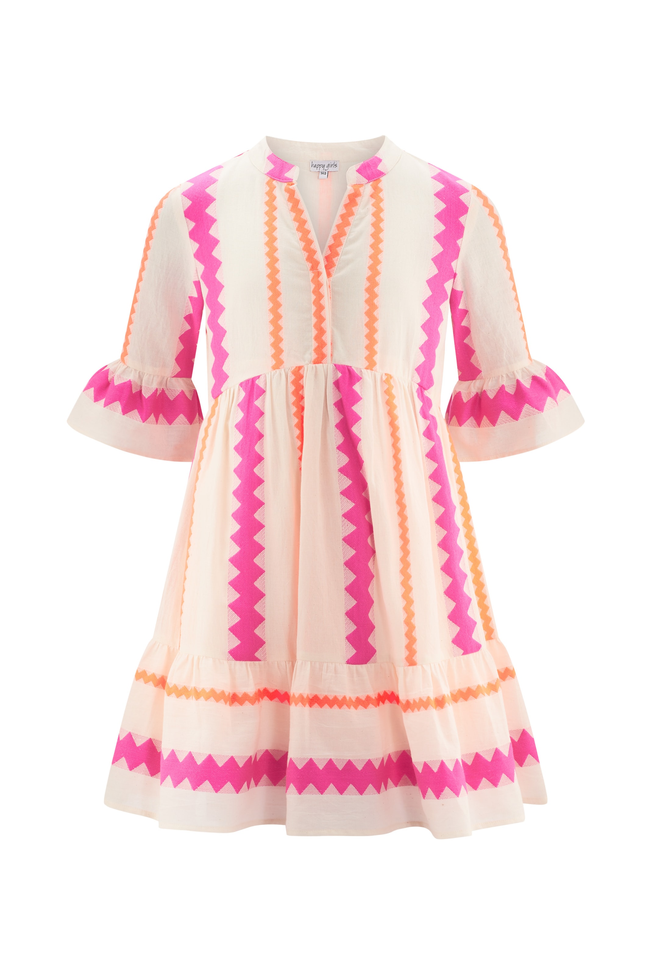 happy girls Jurk in Gemengde kleuren: voorkant