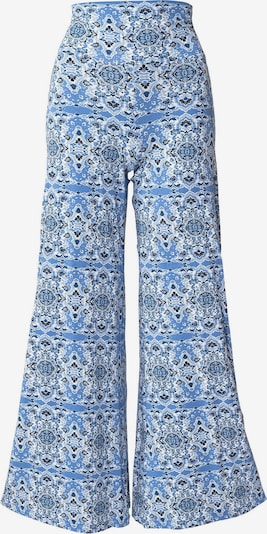 Indiska Hose 'Nina' in rauchblau / nachtblau / azur / weiß, Produktansicht