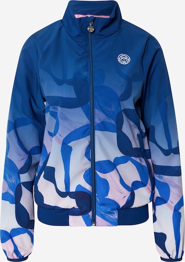 BIDI BADU Sportovní bunda - modrá / nebeská modř / světle růžová / bílá, Produkt