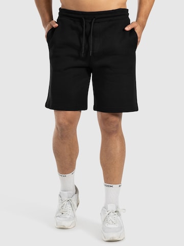 Regular Pantalon de sport ' Chaise ' Smilodox en noir : devant