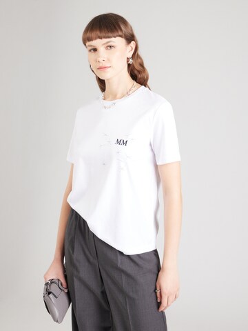 Max Mara Leisure Koszulka 'OPUNZIA' w kolorze biały: przód