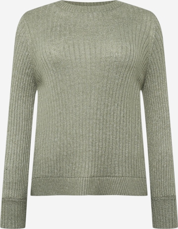 EVOKED Pullover 'TARIA' in Grün: predná strana